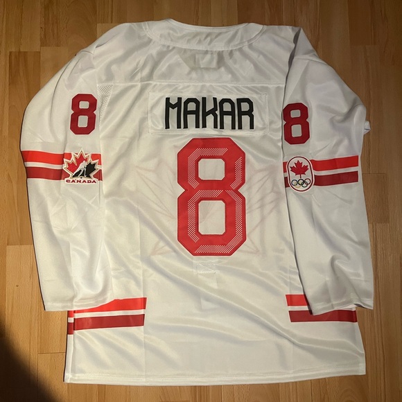 Bauer Other - NEW Cale Makar Olympic Team Canada White Hockey Jersey Size XL